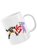 Cana Wolverine VS Joker Costume Cartoon, alba, 330 ml