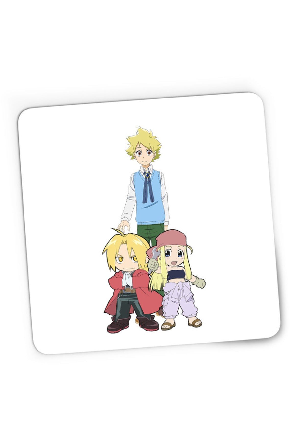 Mousepad Gaming Muhyo Roji Kusano Jirou FMA Edward Lucy Exorcist Otaku, 21x19 cm