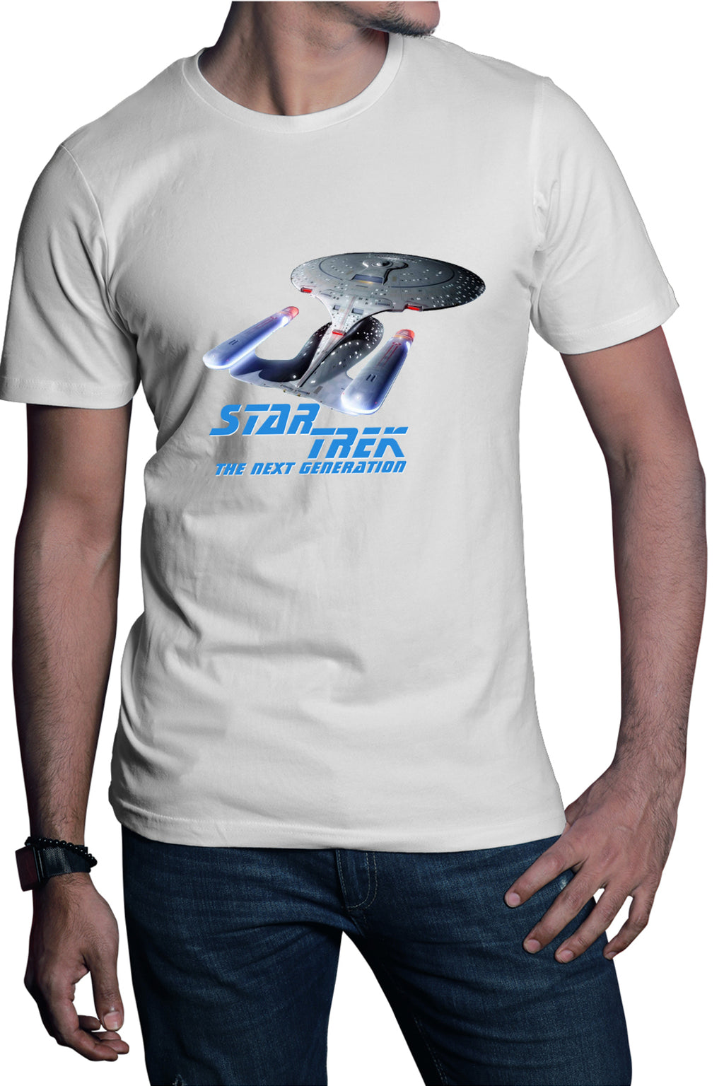 Tricou barbati Star Trek The Next Generation Enterprise Adventure