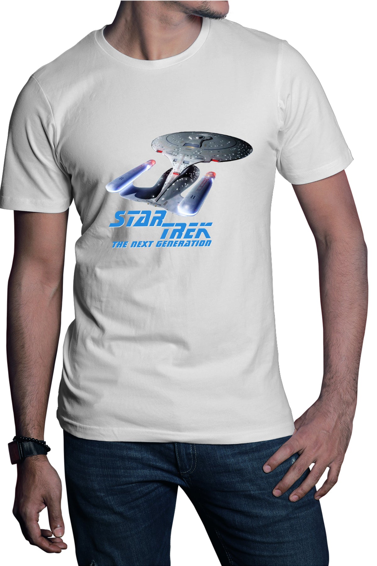 Tricou barbati Star Trek The Next Generation Enterprise Adventure