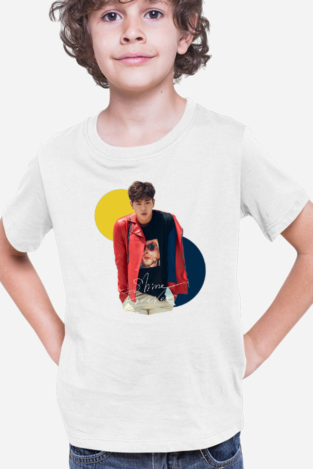 Tricou copii MonstaX Shine Forever Cold Weather Idol K-Pop Origins