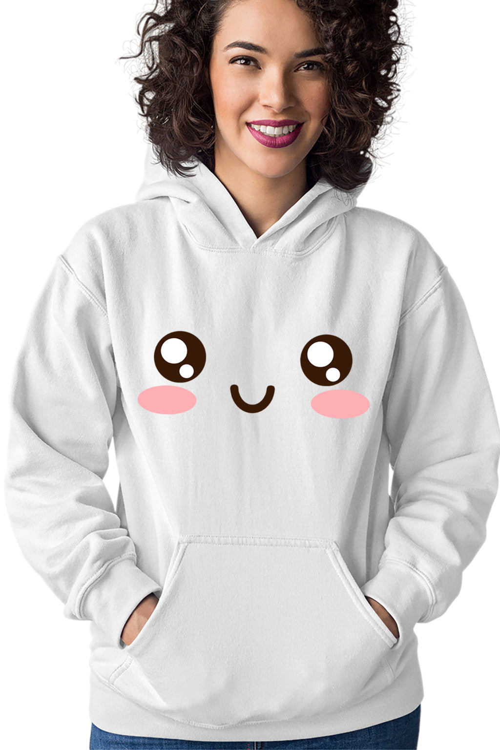 Hanorac dama Roblox Anime Smiley Face Cute