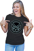 Tricou dama Black Panther Tribe Superpowers Cool Silent
