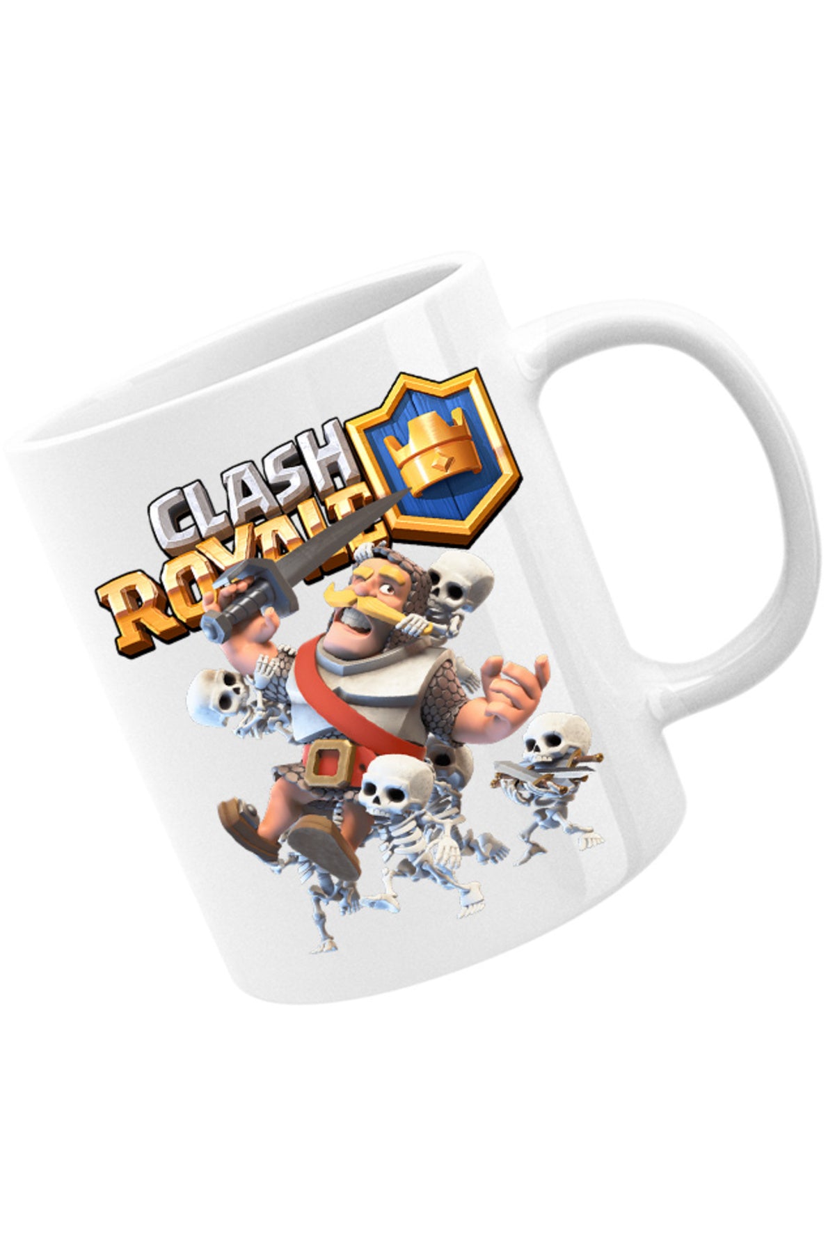 Cana Clash Royale Skeleton Full Team Aggresive Plan Game, alba, 330 ml