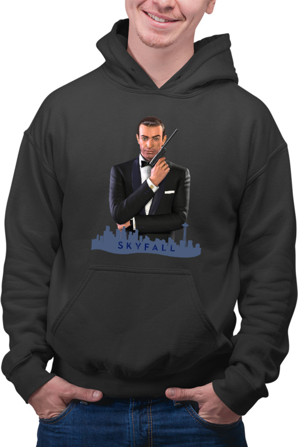 Hanorac barbati James Bond Skyfall Movie Cool British Spy