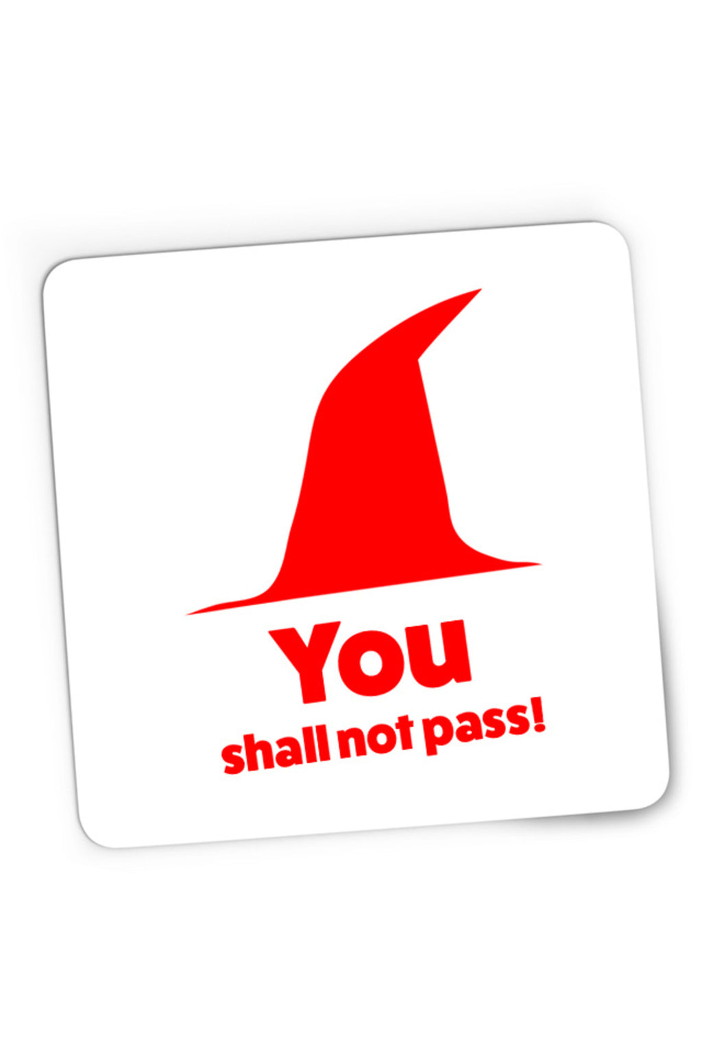 Mousepad Gaming Lord of the Rings Gandalf You Shall Not Pass, 21x19 cm
