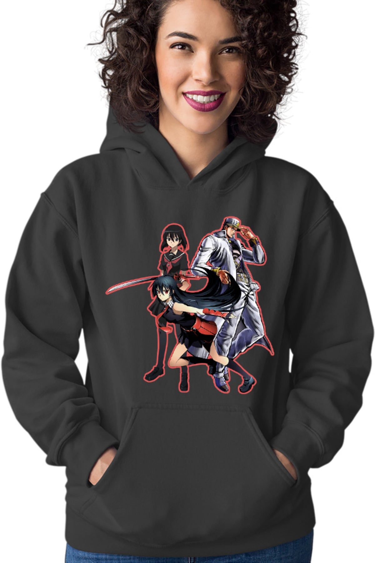 Hanorac dama Akame ga Kill Kurome Jotaro Jojo's Bizarre Super Power Family
