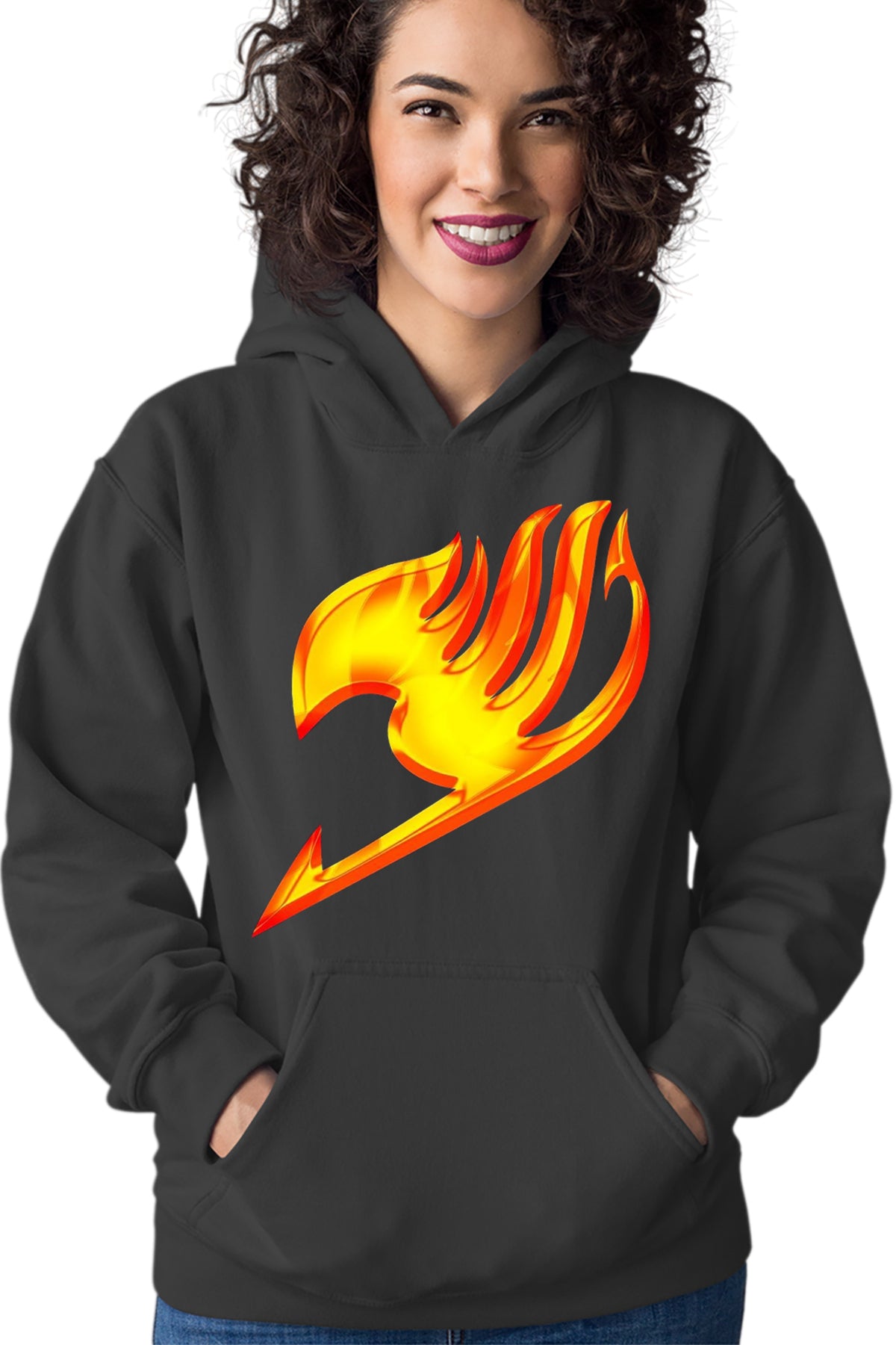 Hanorac dama Fairy Tail Emblem Dragon Logo Anime