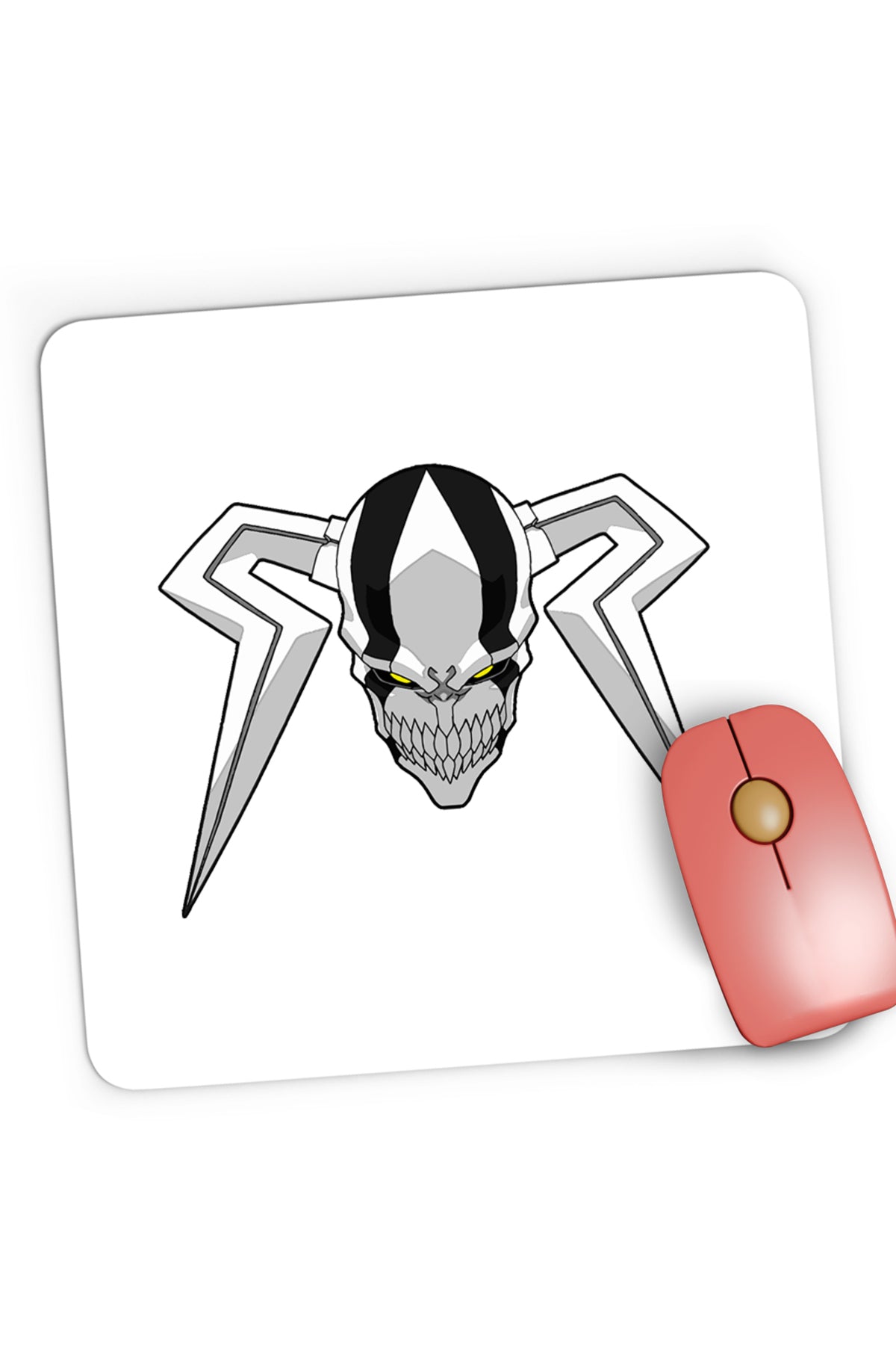 Mousepad Gaming Bleach Skull Desene Anime Kage Otaku Level, 21x19 cm