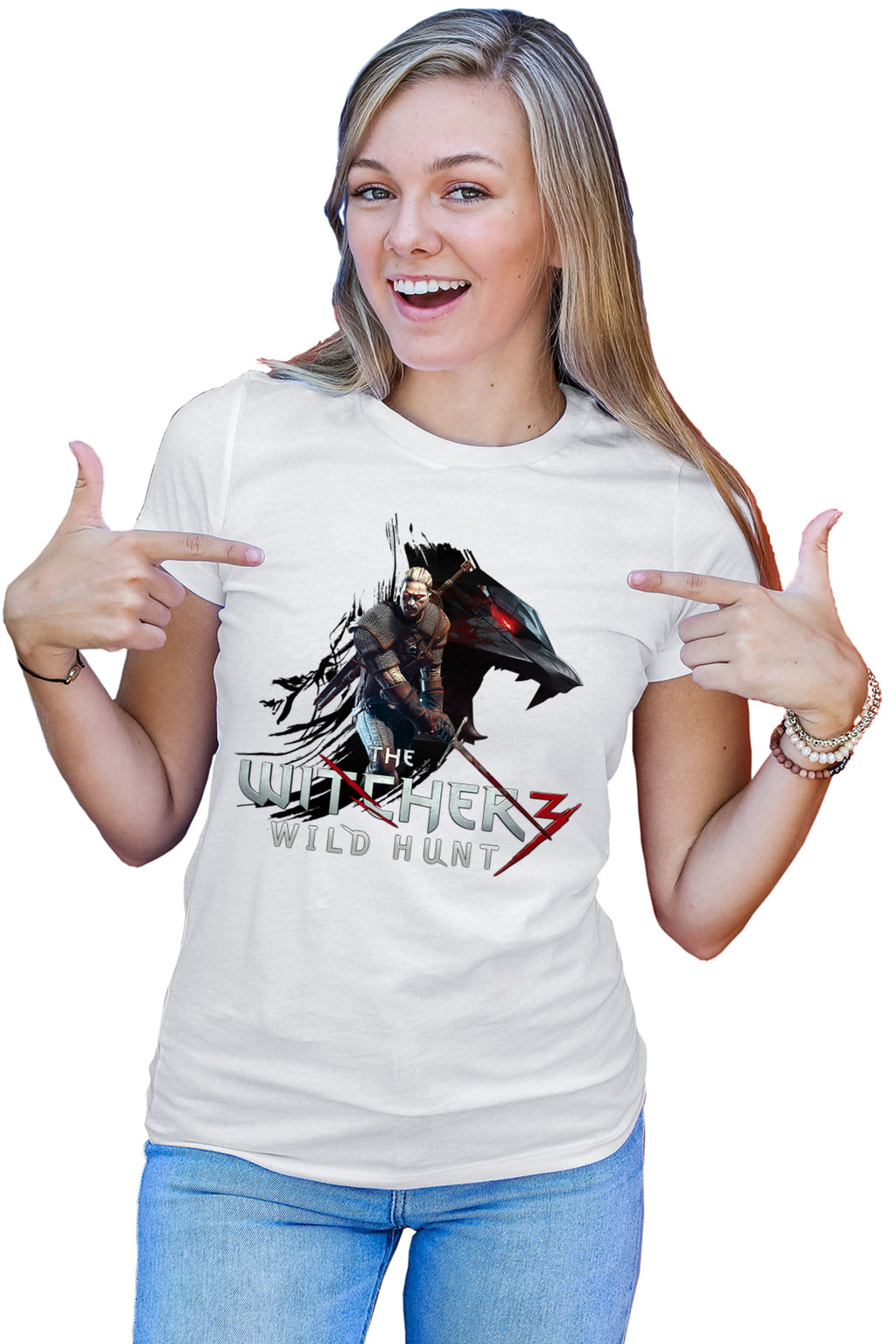 Tricou dama The Witcher Blood and Wine Hearts of Stone