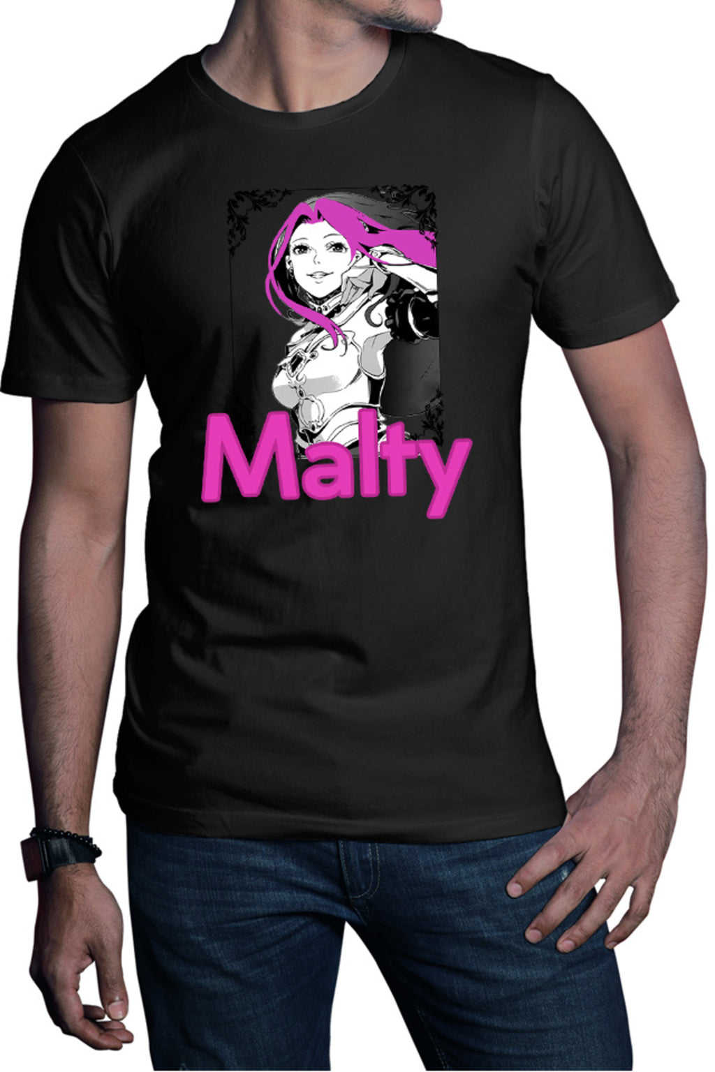 Tricou barbati Rising of the Shield Hero Malty Queen Magical Girl Anime