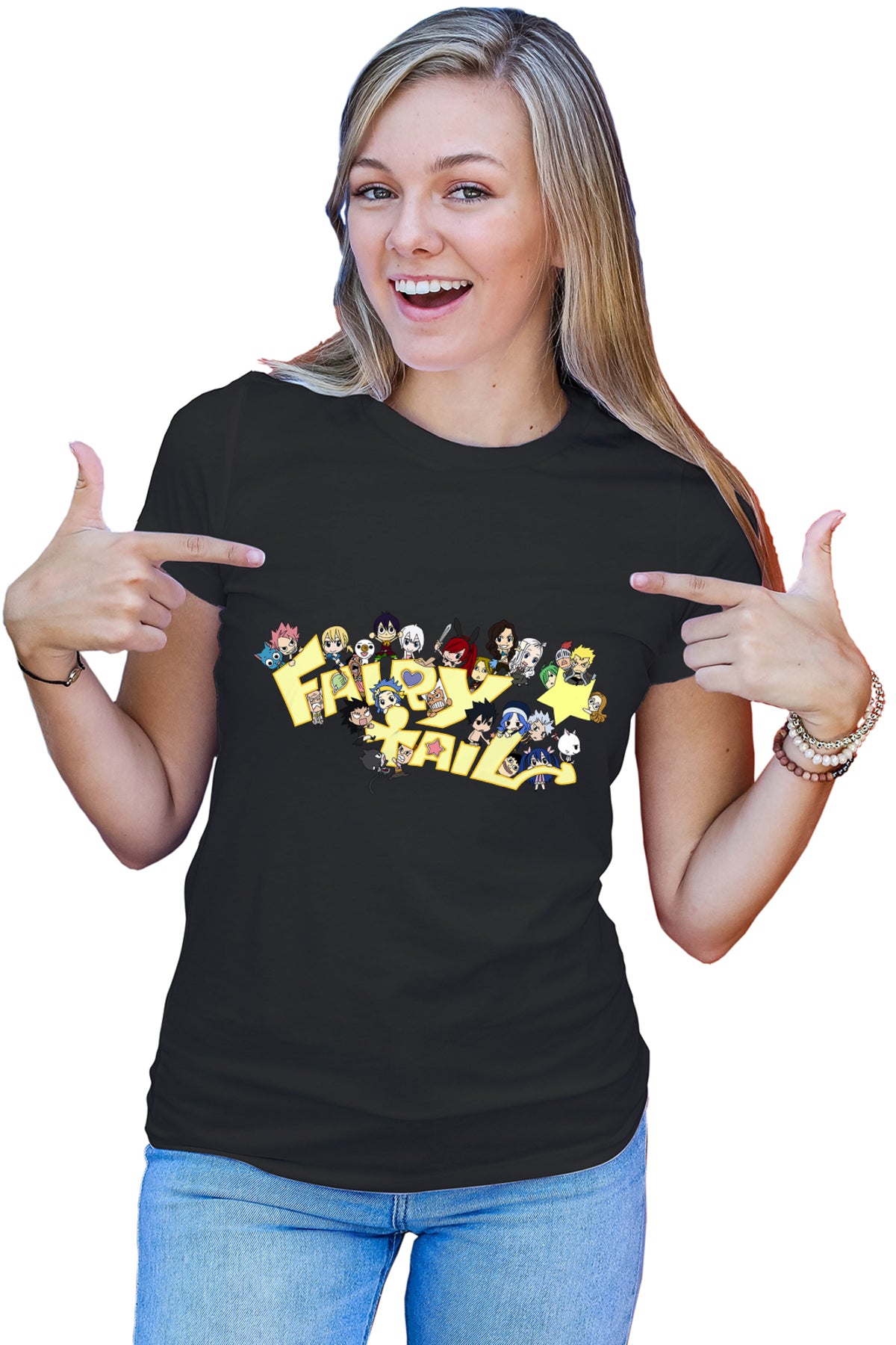 Tricou dama Fairy Tail Natsu Dragneel All Dragons