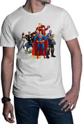 Tricou barbati Thor Donald Duck Superman Ironman Thanos Villian Hero Cool