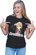 Tricou dama OreGairu School Watari Wataru Mangaka Art