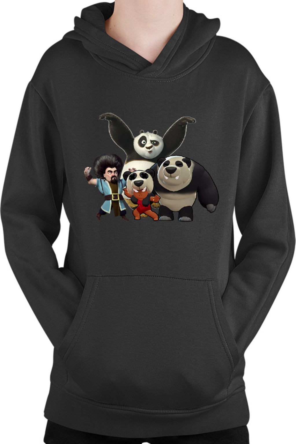 Hanorac copii Brawl Stars Panda Arena Kung Fu Clash Royale Supercell
