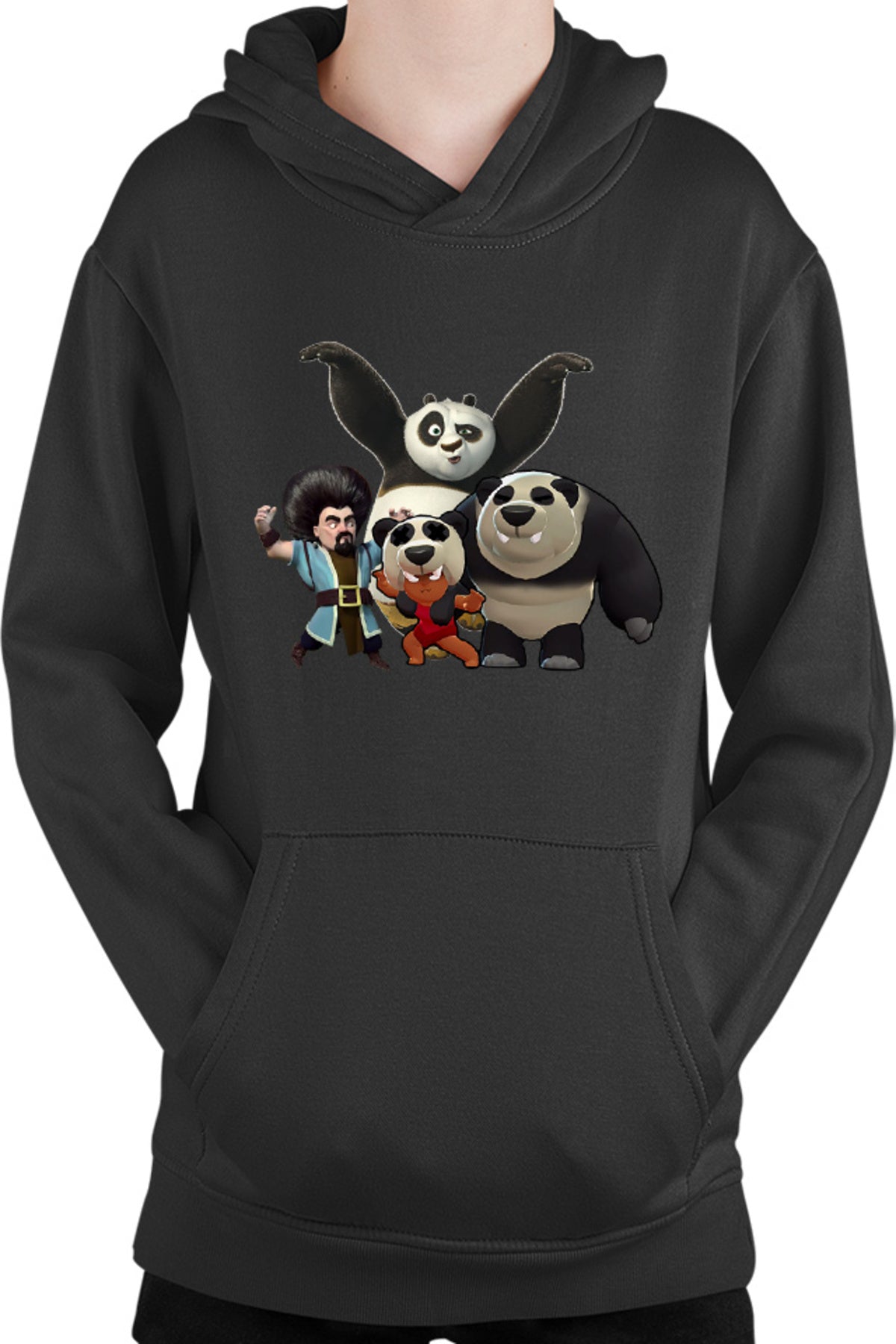 Hanorac copii Brawl Stars Panda Arena Kung Fu Clash Royale Supercell