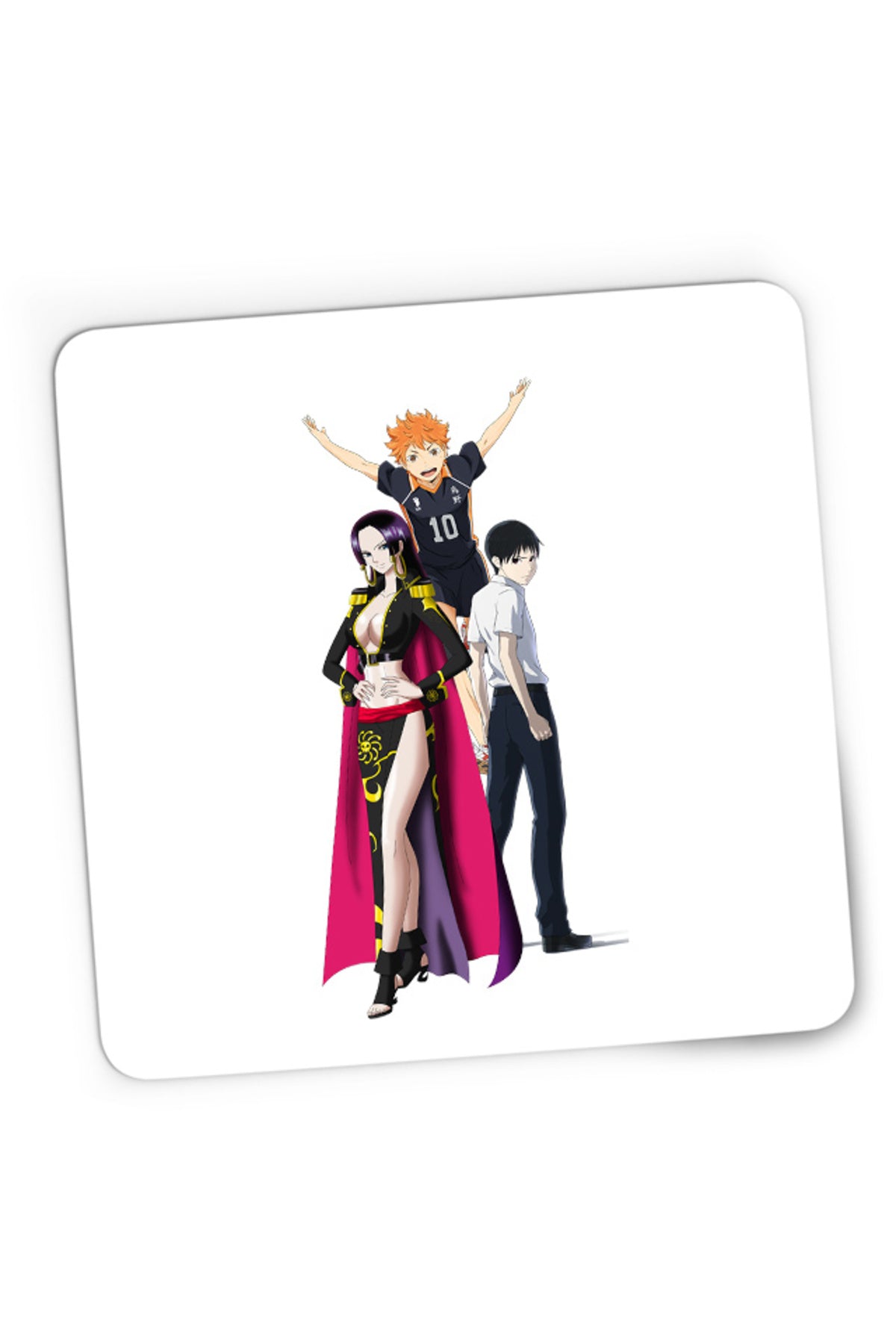 Mousepad Gaming Ajin Kei One Piece Haikyuu Sport Fantasy Horror, 21x19 cm