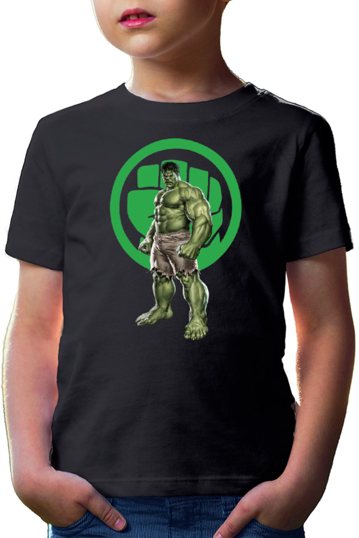 Tricou copii Hulk The Incredible Muscle Big Power Marvel