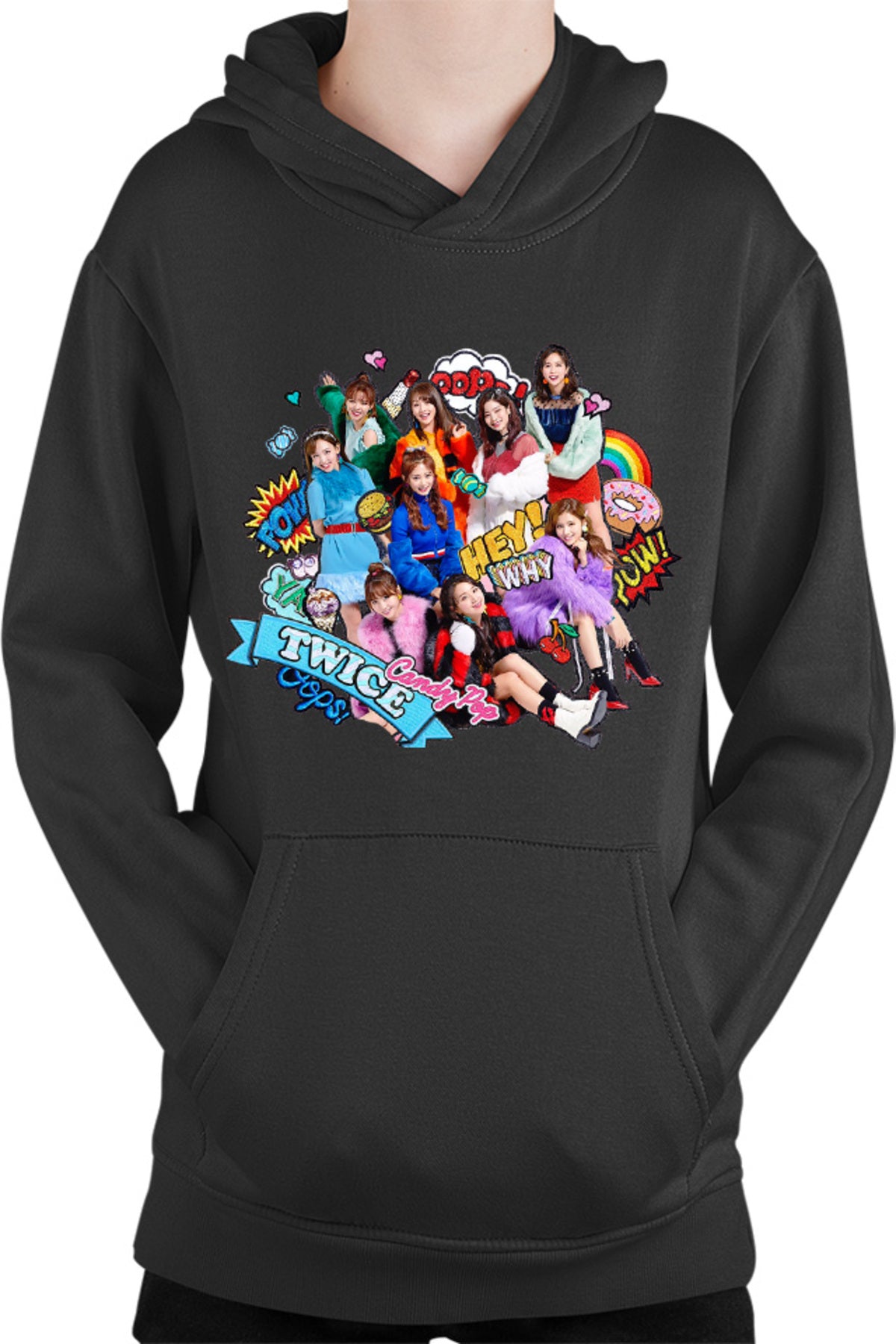 Hanorac copii Twice Cartoon WOW Concept Jeongyeon Japan
