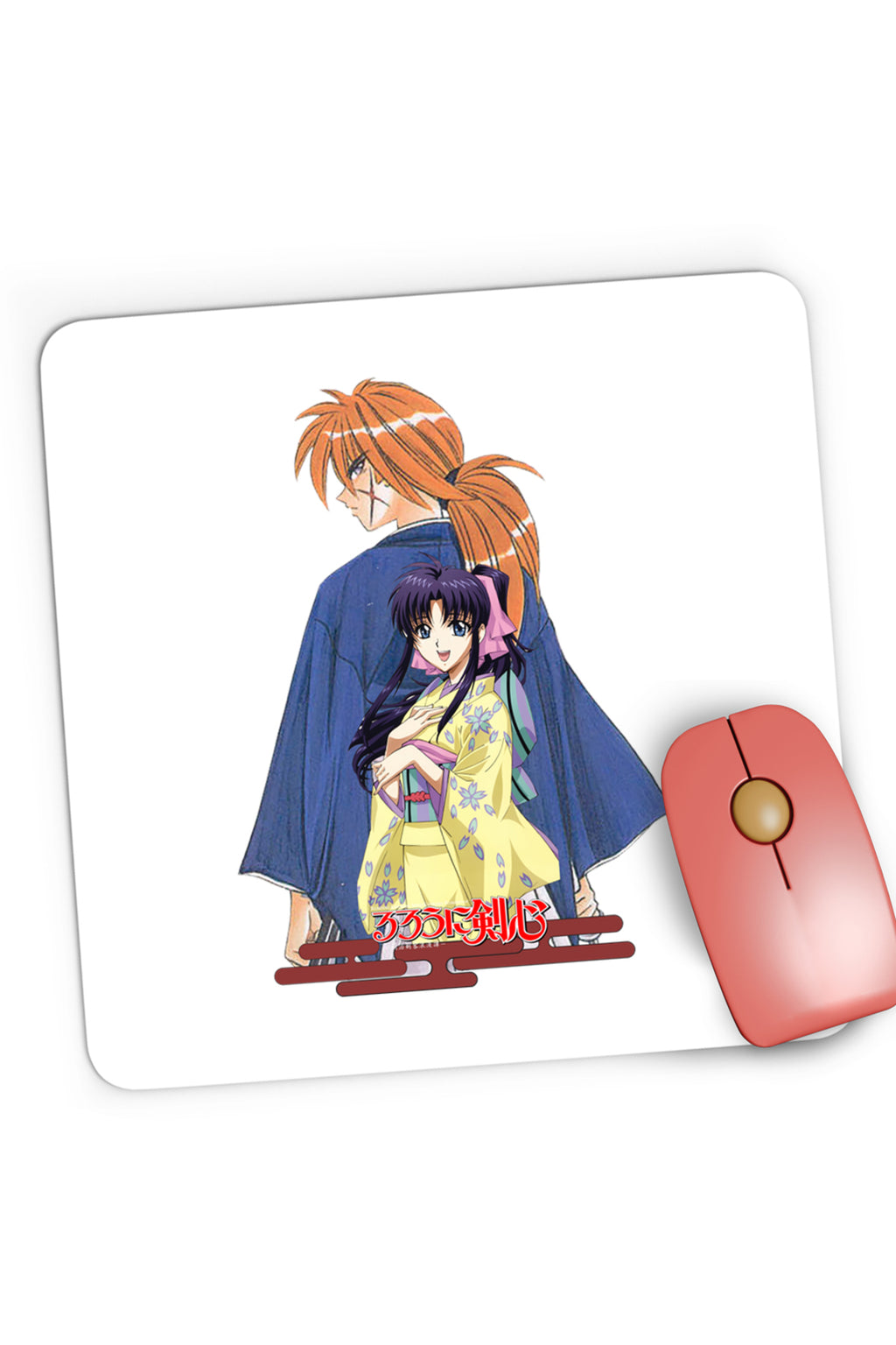 Mousepad Gaming Rurouni Kenshin Kaori Ninjago Animekaga, 21x19 cm