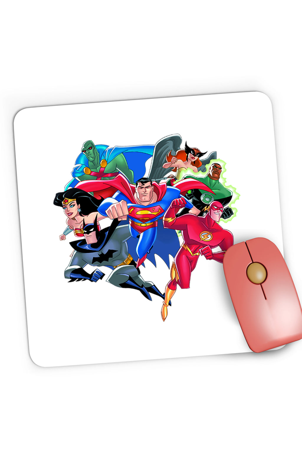 Mousepad Gaming The Flash Batman Justice League Superhero, 21x19 cm