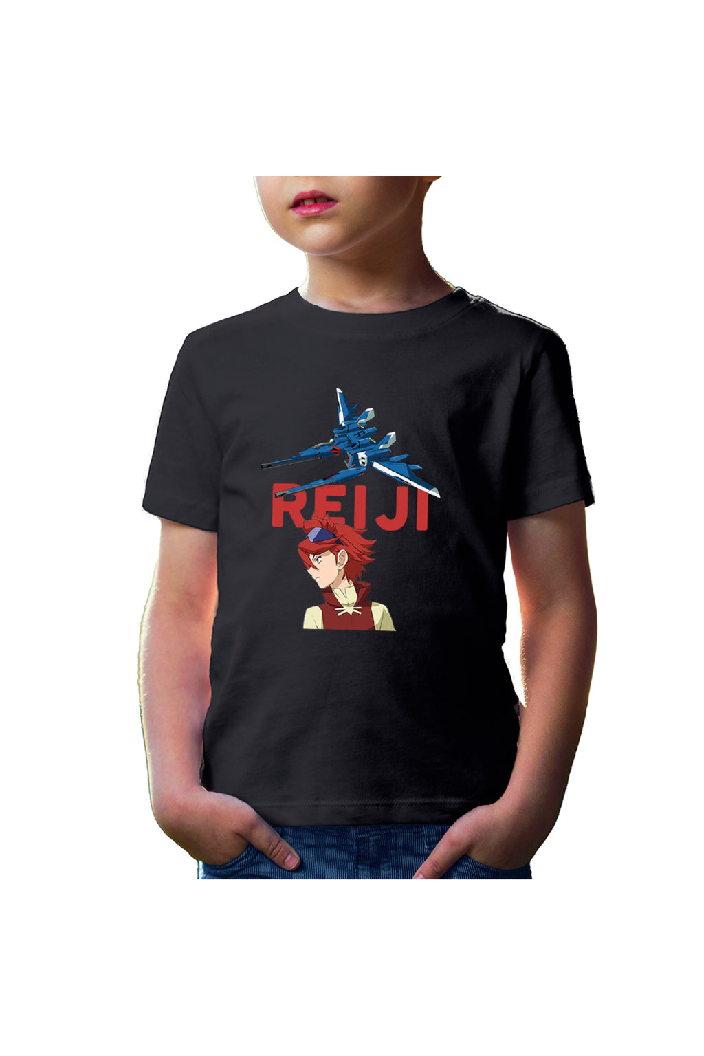 Tricou copii dam Build Fighters Reiji Airplane