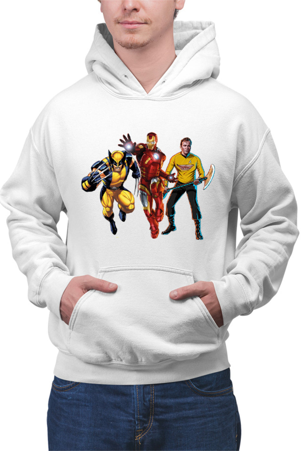 Hanorac barbati Ironman Star Trek Wolverine Universe DC