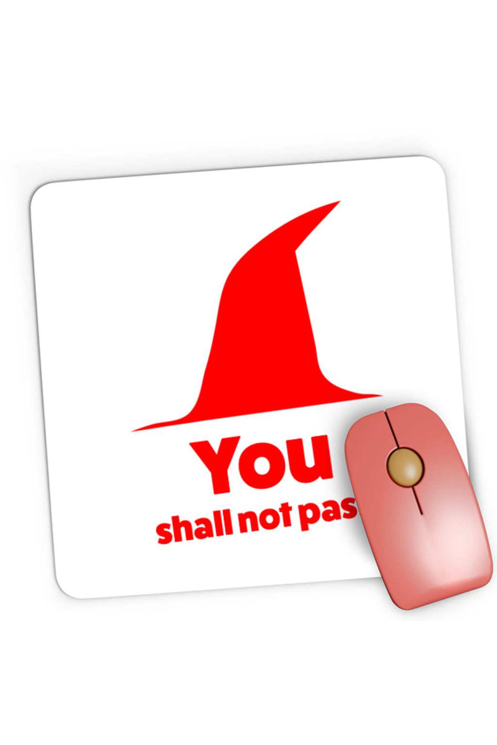 Mousepad Gaming Lord of the Rings Gandalf You Shall Not Pass, 21x19 cm