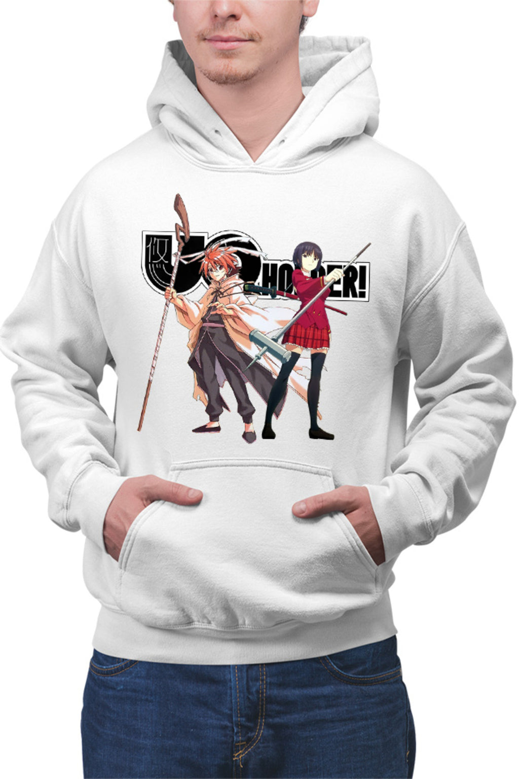 Hanorac barbati UQ Holder Negi Orte Ken Akamatsu Anime