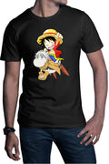 Tricou barbati Hoshin Engi Sibuxiang Lufy One Piece Cute Animal Boruto