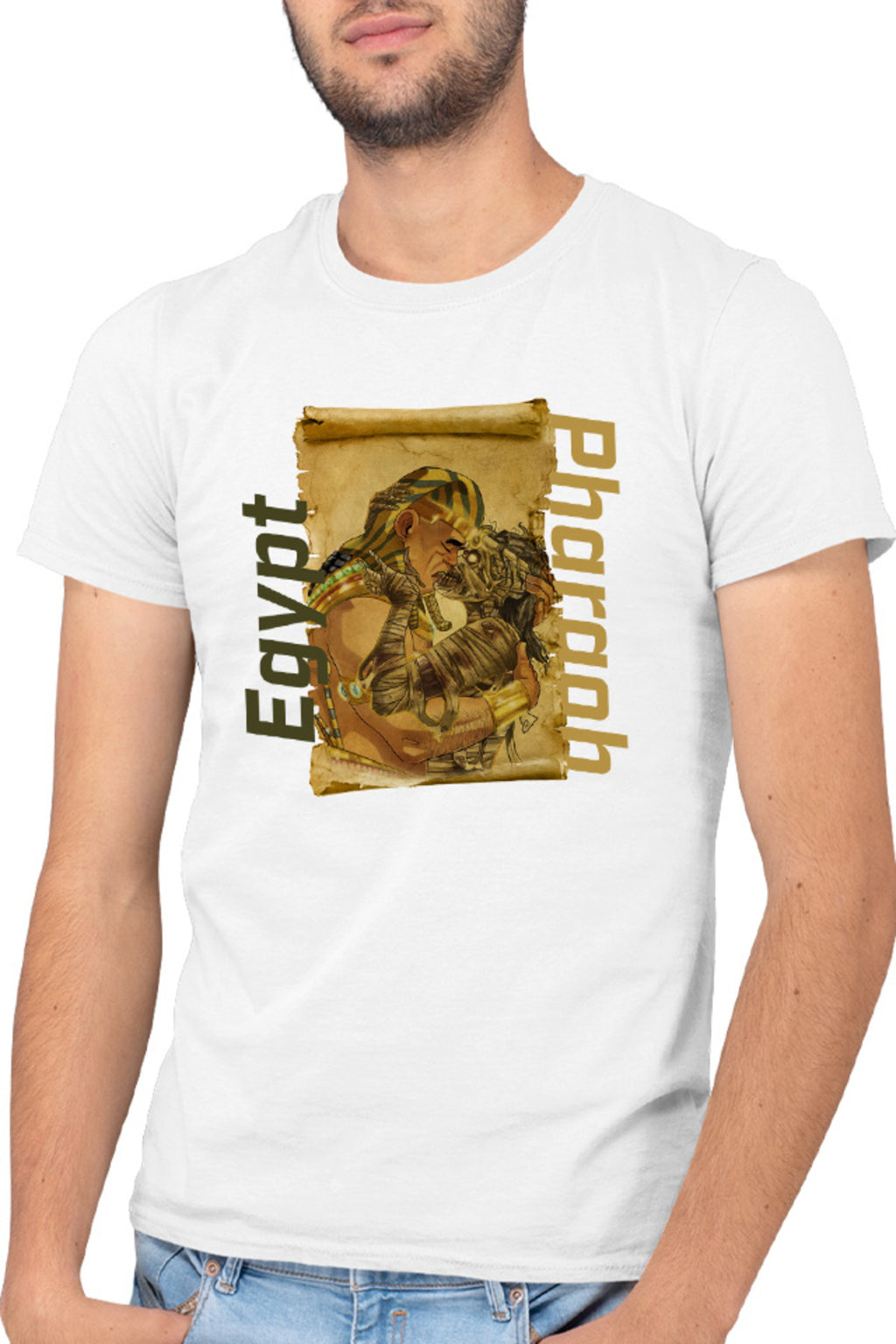 Tricou barbati NFT XOXO Egypt Love Sand Pyramid Pharaoh