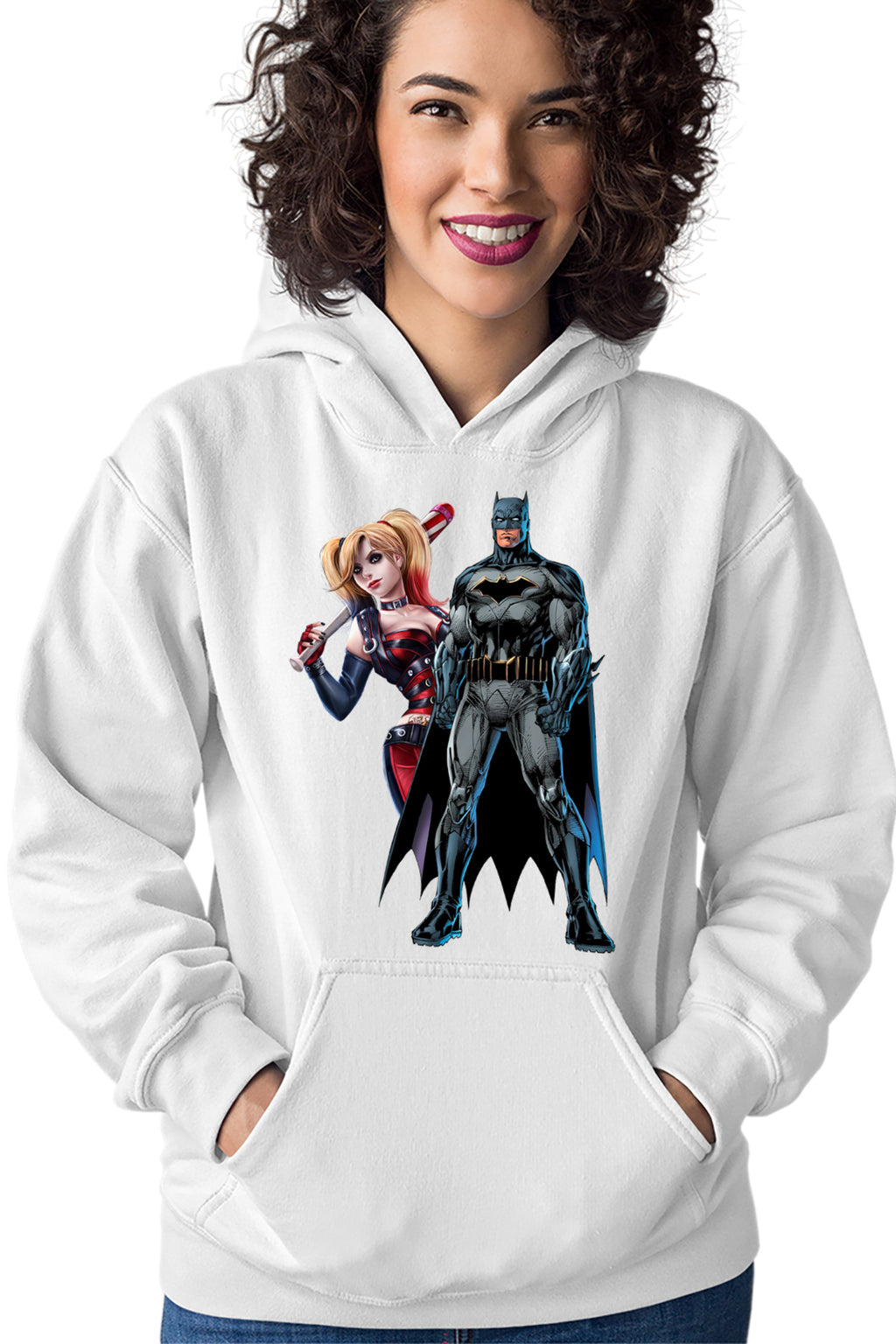 Hanorac dama Batman Harley Quinn Joker Margot Bad Girl