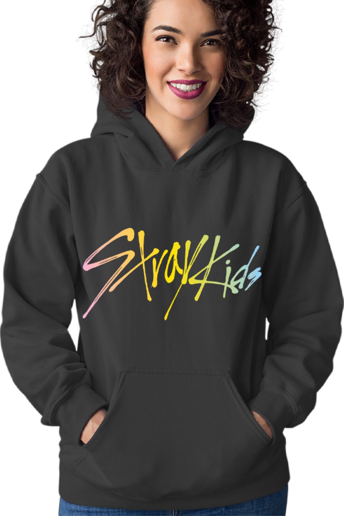 Hanorac dama Stray Kids Logo K-Pop Korea Sing Idol Group