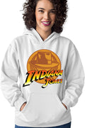 Hanorac dama Indiana Jones Logo TV Series Cool Savana Texas US
