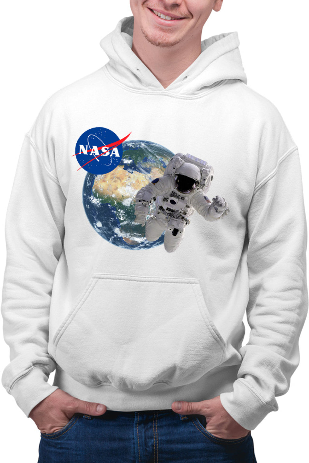 Hanorac barbati NASA Astronaut Earth Planet Universe
