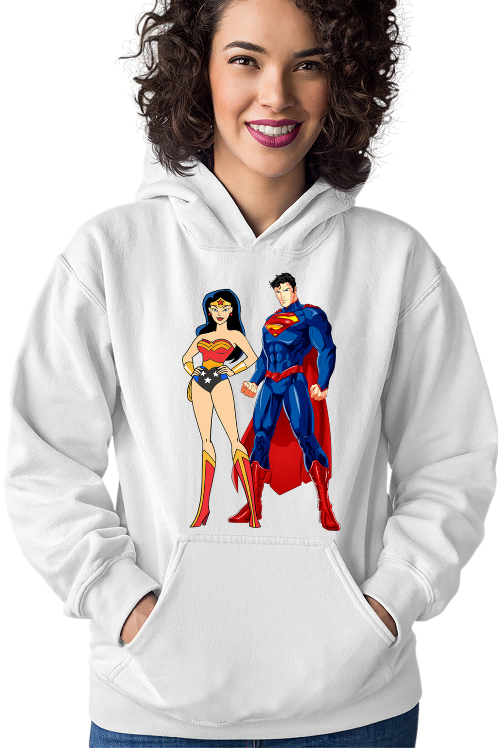 Hanorac dama Superman Wonder Woman Superwoman Girl Power
