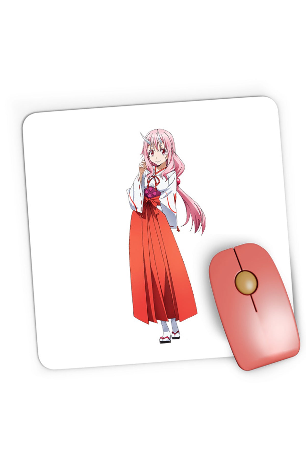 Mousepad Gaming That Time I Got Slime Isekai Shuna Shrine Maiden , 21x19 cm