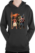 Hanorac copii Aquaman Moana Destiny Captain America Nemo Fish Cut