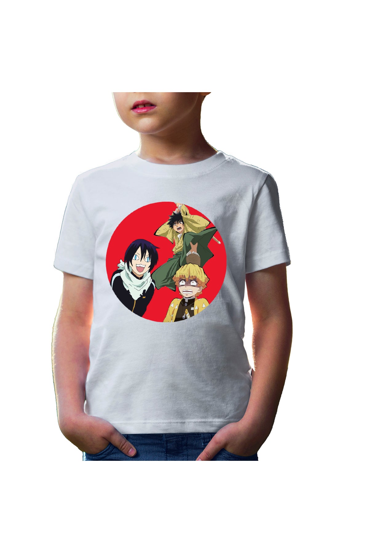 Tricou copii Rurouni Kenshin Yahiko Yato Zenitsu Funny