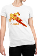 Tricou dama One-Punch Man Genos Robot Android Super Powers