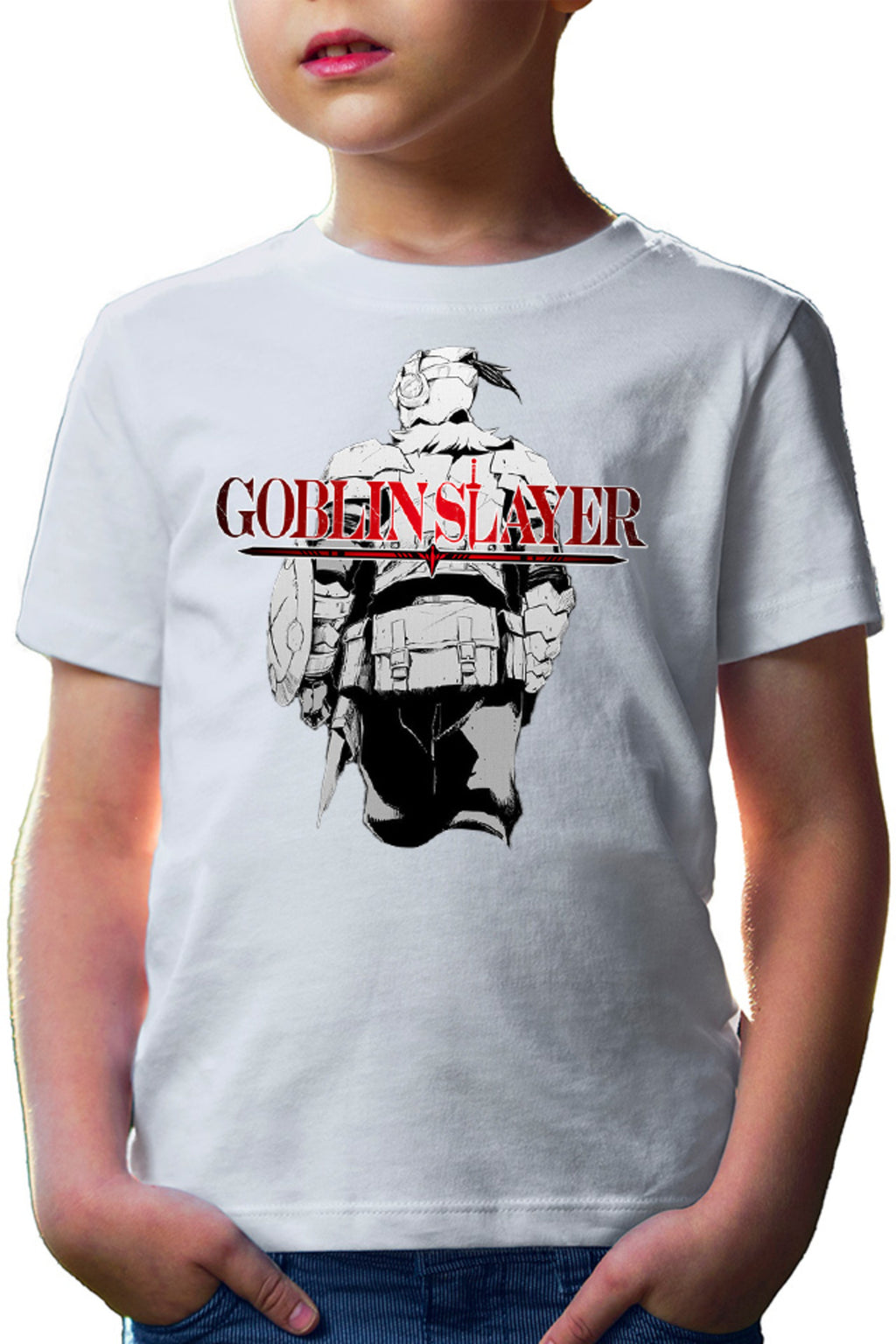 Tricou copii Goblin Slayer Armor Heavy Anime Gore Manga Powerful Sword