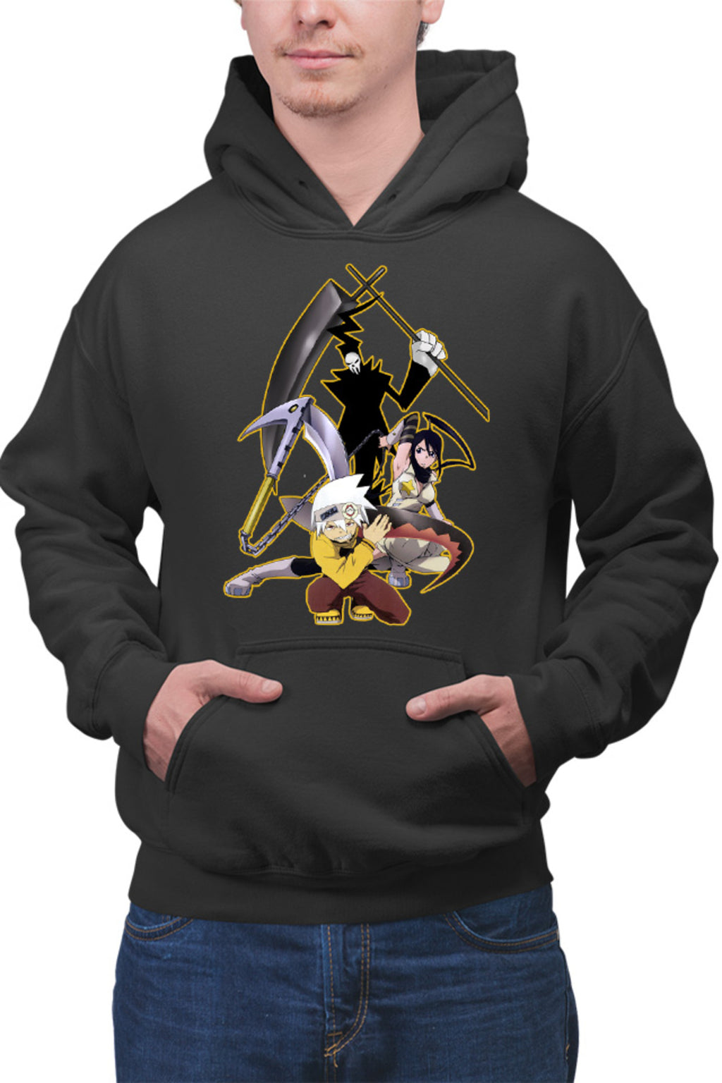 Hanorac barbati Soul Eater Soul Shinigami Tsubaki Shounen Anime