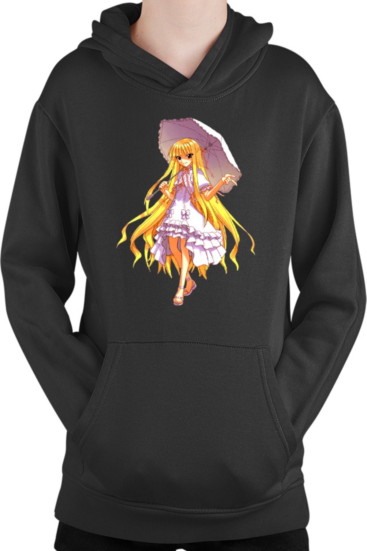 Hanorac copii UQ Holder McDowell Cute Anime Girl Action Blonde