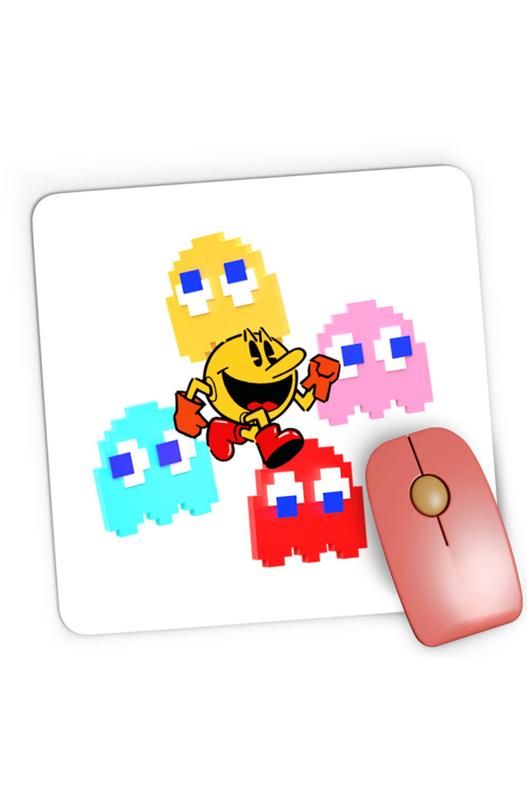 Mousepad Gaming Pac Man Ghosts Powerful Arcade Japanese, 21x19 cm