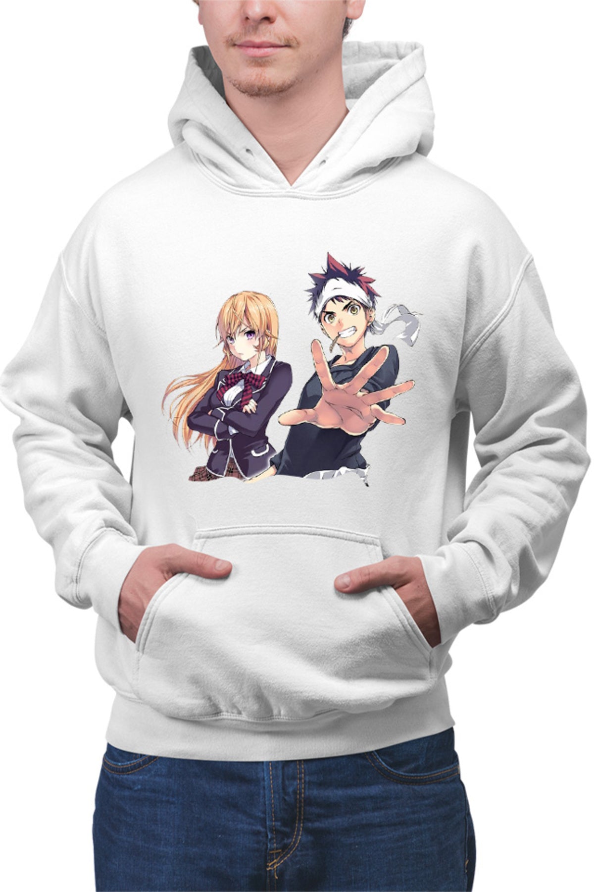 Hanorac barbati Food Wars Souma Erina Gourmet Bishoujo