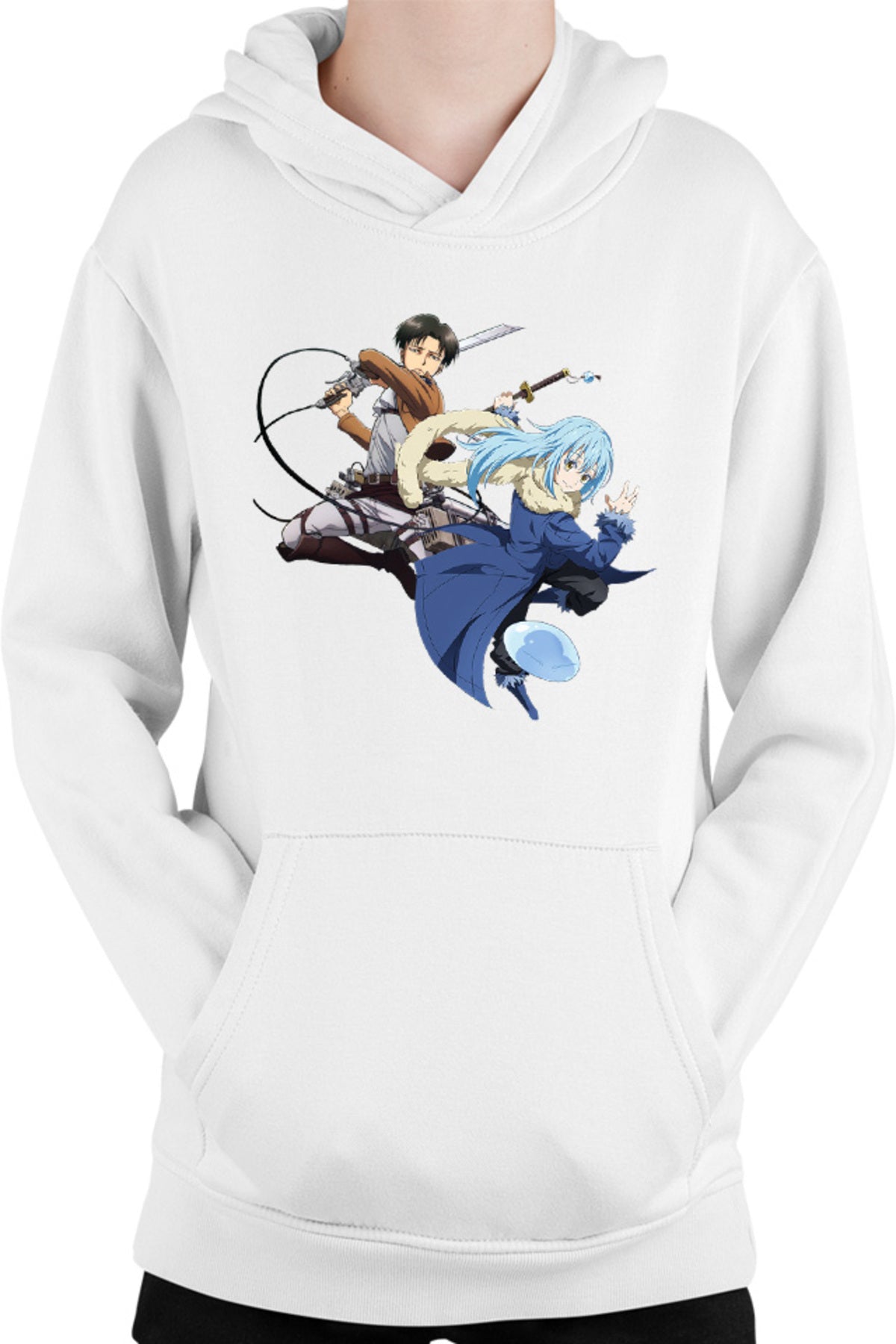 Hanorac copii TenSura Slime Isekai Rinmuru Levi Attack on Titan