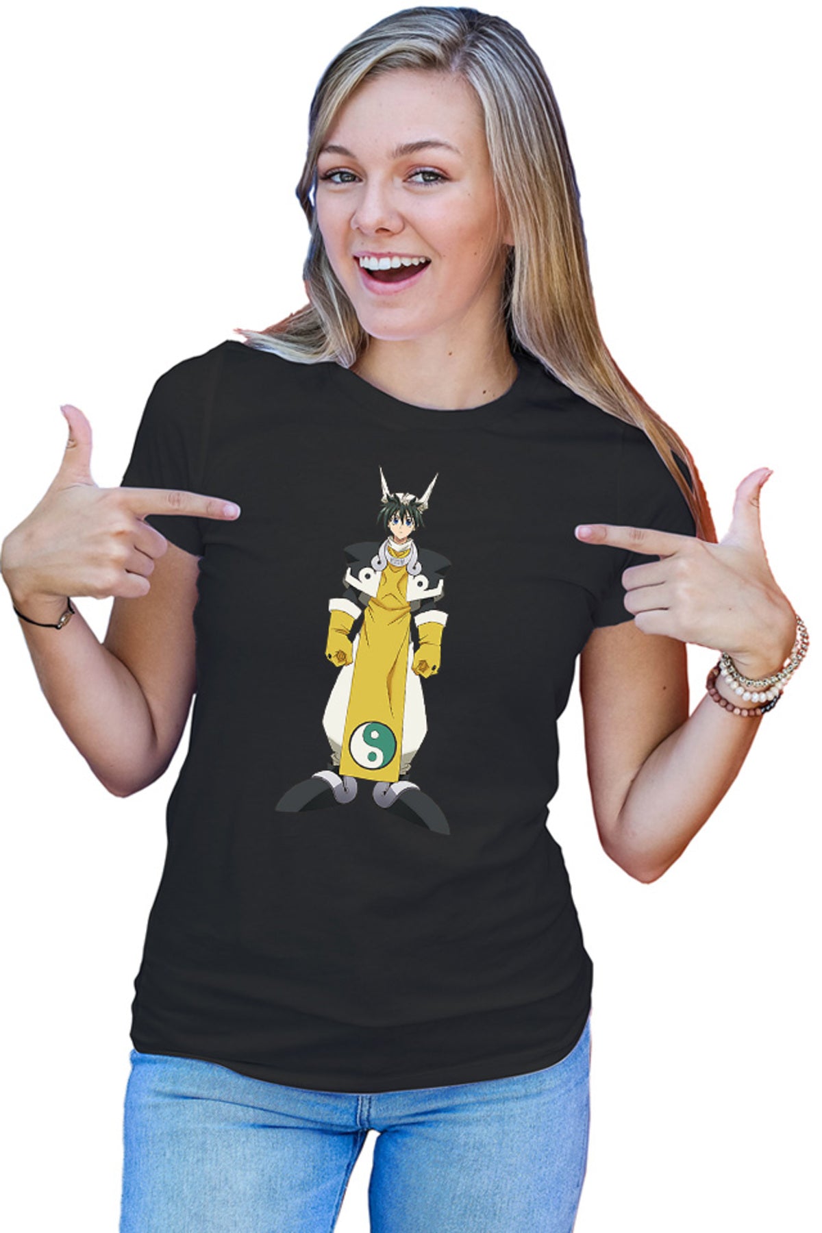 Tricou dama Hoshin Engi Taikoubou Rabbit God Powerful Shinto Anime