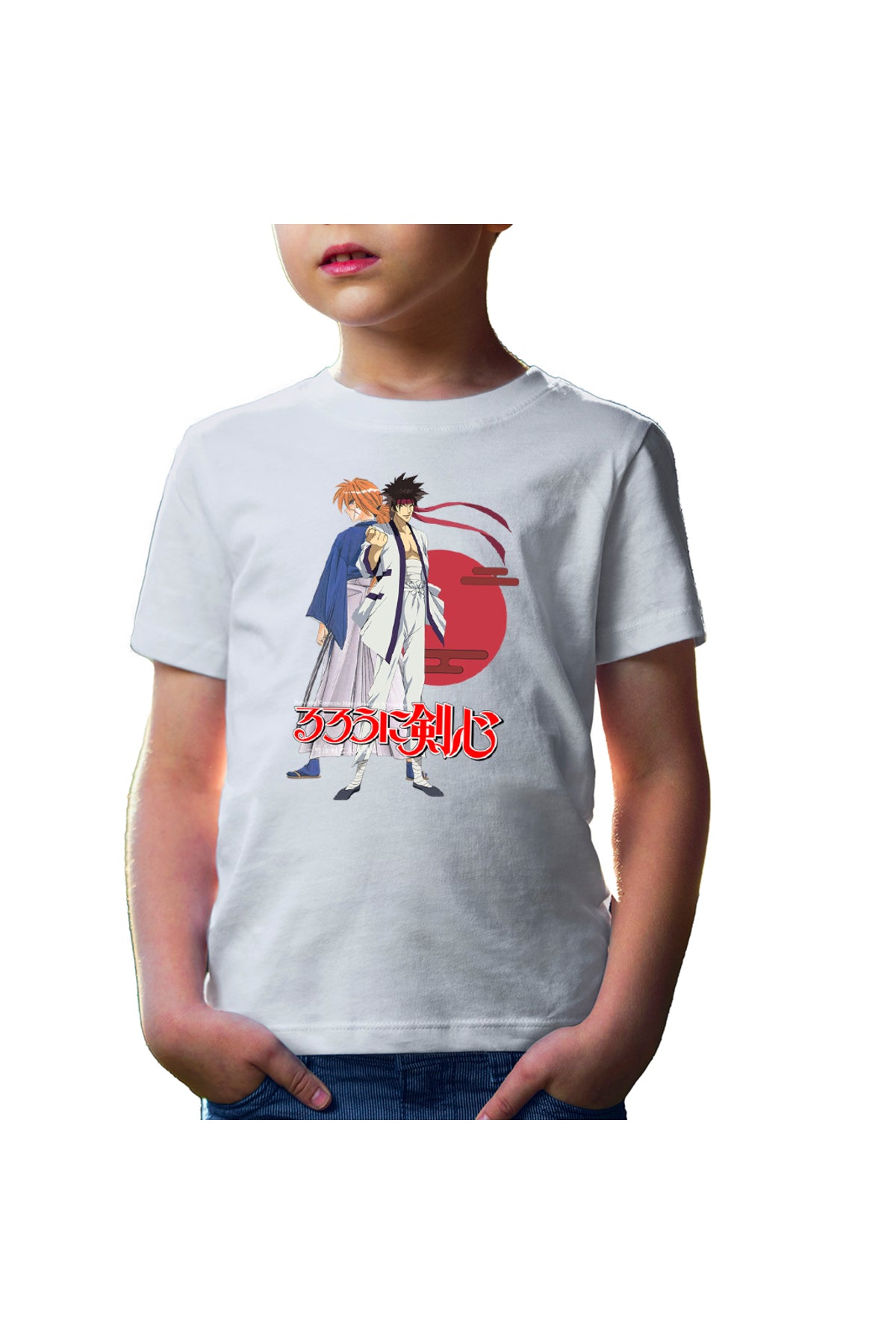 Tricou copii Rurouni Kenshin Sanosuke Kage Rivals