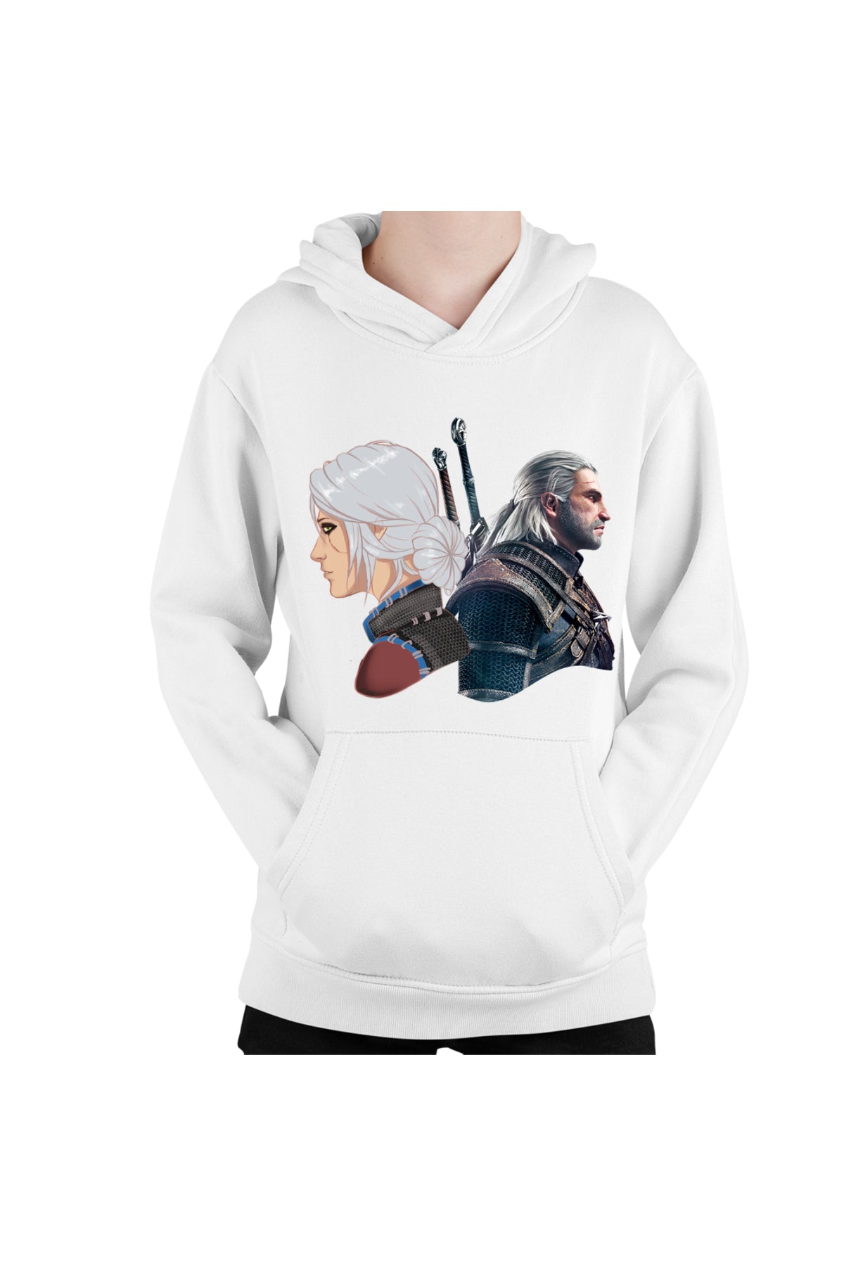 Hanorac copii The Witcher Geralt Ciri Xbox Game Nvidia
