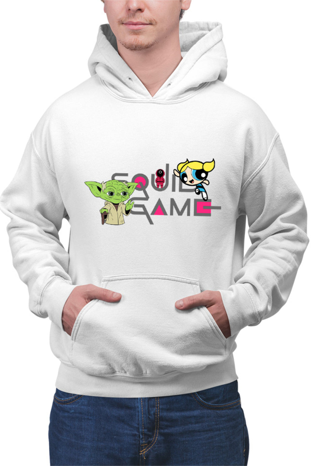 Hanorac barbati Squid Game Bubble Yoda Master